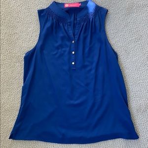 Macbeth Collection Blue Blouse